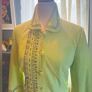 The Wrights Suede Embellished Jacket